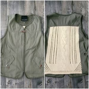Harlowe & Graham Olive Vest